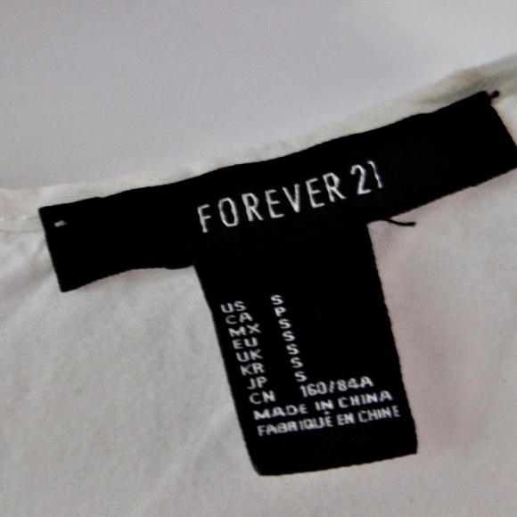 Forever 21 White Lace Tunic: - Picture 3 of 3